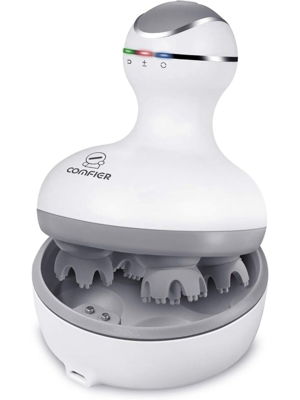 Electric Scalp Massager for Hair Growth, Tangle-Free Head Relaxation Device